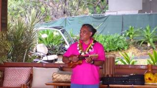 Kuma Hula Keala Ching sings his Mele o Hokuli'a