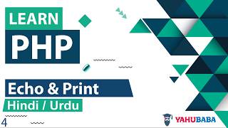 PHP Echo & Print Statement Tutorial in Hindi / Urdu