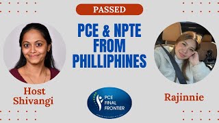 Passed PCE \u0026 NPTE From Philliphines | Shivangi \u0026 Rajinnie | Podcast Interview | Exam Preparation