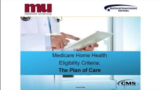 Medicare Home Health Eligibility Criteria - The Plan of Care