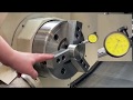 Kitagawa BR10 large thru-hole high accuracy power chuck - Real world demonstration in real time