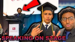 HOW TO SPEAK ON STAGE FR THIS TIME College Graduation 2023   Ridgewater college #collegelife
