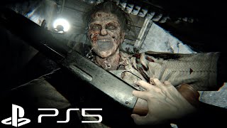 Resident Evil 7 PS5 - Marguerite Baker Boss Fight (4K Ultra HD PS5)