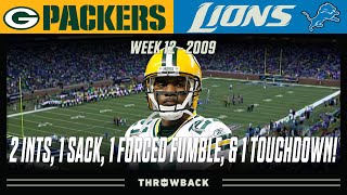 Woodson SHUTS DOWN Megatron! (Packers vs. Lions 2009, Week 12)