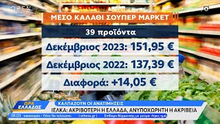 ΙΕΛΚΑ: Ακριβότερη η Ελλάδα, ανυποχώρητη η ακρίβεια - Καλπάζουν οι ανατιμήσεις | OPEN TV