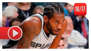 Kawhi Leonard Full Highlights vs Kings (2016.10.27) - 30 Pts, 5 Stls, MVP Mode!