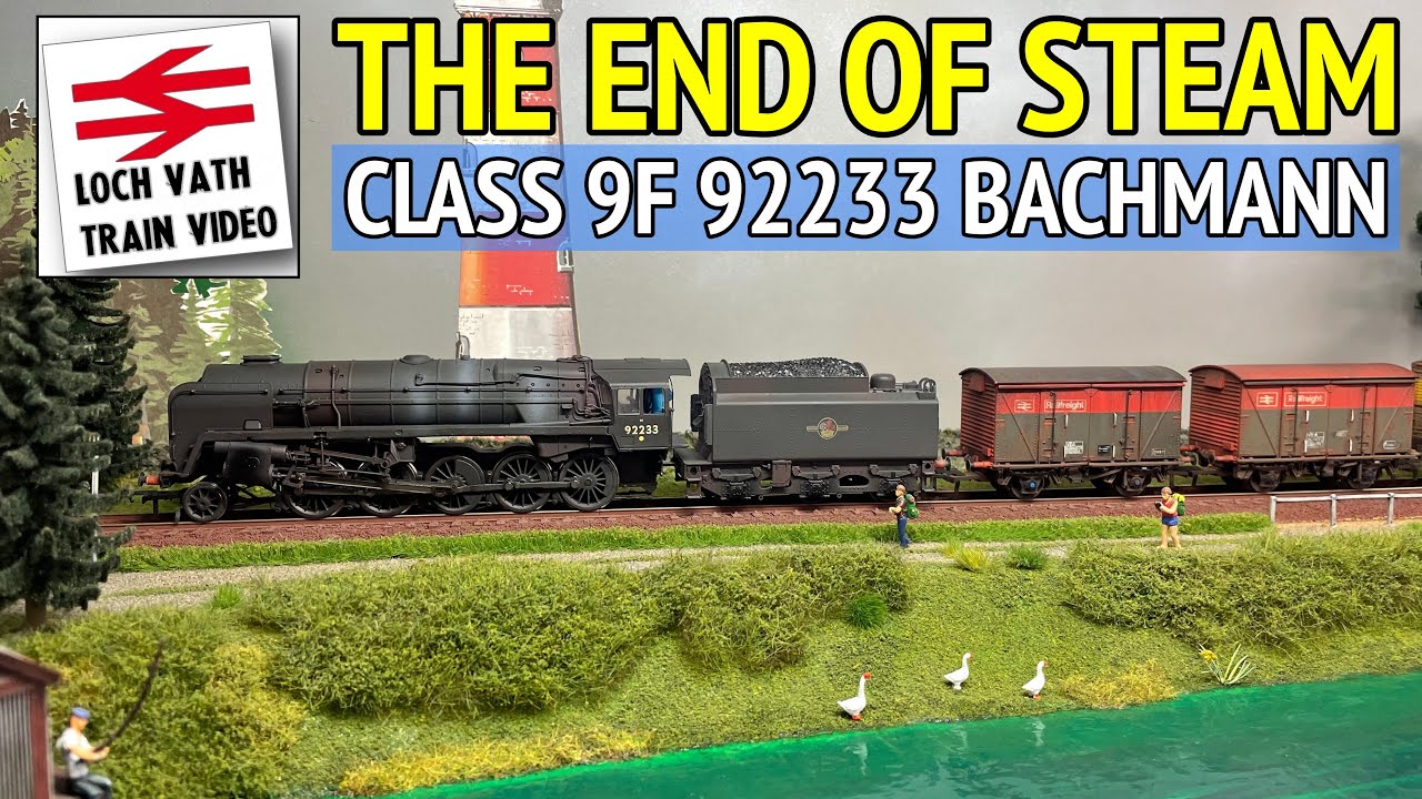 Model Railway Train Video End Of Steam Class 9f 92233 Part 1 Youtube