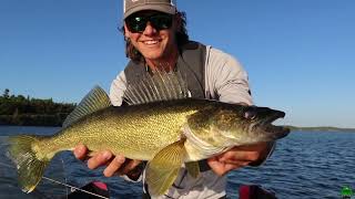 Late summer walleye fishing. (EVENING BITE ON LOTW!)