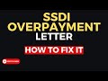 SSDI OVERPAYMENT LETTER - How to FILE AN APPEAL or WAIVER!