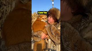 The Adorable Bond Between a Fox and Her Owner #pet