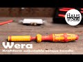 Wera 05074752001 Series 7400 VDE Kraftform adjustable torque handle Review