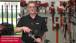 Gator SpeedLoad Installation- Honda Straight Shaft