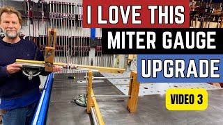 1181. Perfect Miter Gauge Upgrade (3 of 5) – An Easy Woodworking DIY