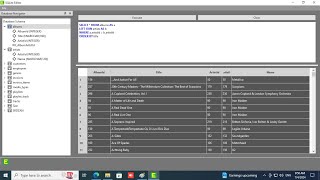 SQLite Editor - Autocomplete and highlight SQL statement.
