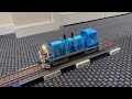 Lego Boston and Maine SW9 Switcher Upgraded with Blunami