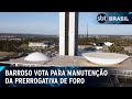 STF forma maioria para manter foro privilegiado após saída do cargo | SBT Brasil (12/04/24)