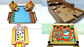 4 Cardboard game at Home for DIY