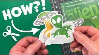 Scholastic author shares secrets of inventing paper toys - Part 1 starring THE ALIEN!
