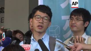 HKong protest leader guilty of unlawful assembly