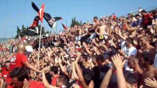 NOCERINA-SAPRI 1°TEMPO ANDATA SEMI-FINALE PLAY OFF SERIE D 2008/2009 ULTRAS CURVA SUD NOCERA