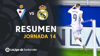 Resumen de SD Eibar vs Real Madrid (1-3)