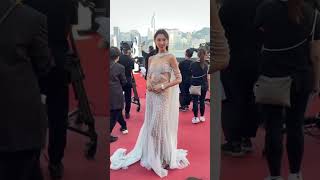 Louise Wong tan in Georges hobeika attend at Hong Kong Film Awards 23 💎✨💎