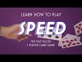 SPEED Card Game: Fast-Paced 2-Player Fun - Learn How to Play!