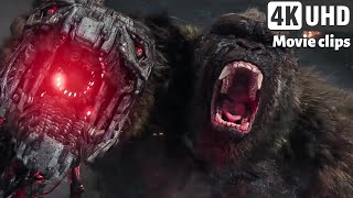 Godzilla vs. Kong (2021) - Godzilla & Kong vs. Mechagodzilla Scene #9 | MovieClips
