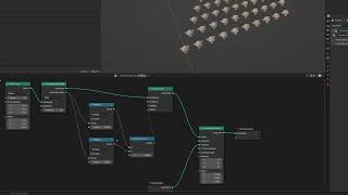 Creating a simple Array using Geometry Nodes in Blender