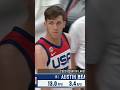 Austin Reaves’ 1st #USABMNT bucket with his aunts cheering him on! 👏 | #Shorts