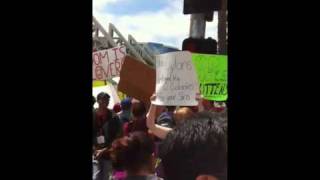 Counter protest at comic con
