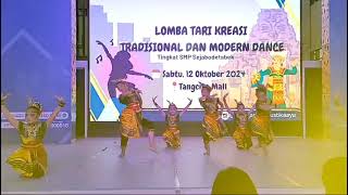 GESIT JABAR KELOMPOK BATARAYUDHA 2 SENI TARI SMPN 3 KARAWANG BARAT