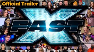 FAST X - Official Trailer || REACTION MASHUP || Fast & Furious 10 (2023)