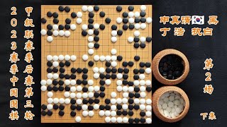 2023赛季中国围棋甲级联赛季后赛第三轮第2场申真谞vs丁浩下集