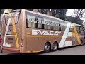 evacay travels throwback premium semi sleeper bangalore to chennai mercedes benz