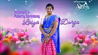 Yellamelli's puberty Ceremony || Lasya Durga (SIRI) || On 26th August 2024 @ 10:00AM