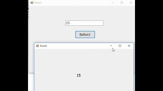 Visual Basic.net: Pass value between two forms