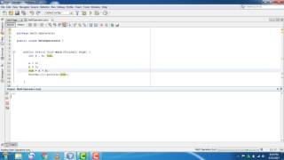Java Programming Tutorial 4 Math Operators x264