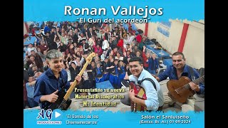 RONAN VALLEJOS Presentando su nueva placa discografica | SALÓN EL SANLUISEÑO (Ezeiza) 01-09-2024 👌👌👌