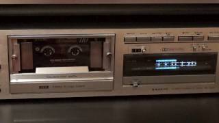 SANYO RD 5503 Stereo cassette deck,  year 81