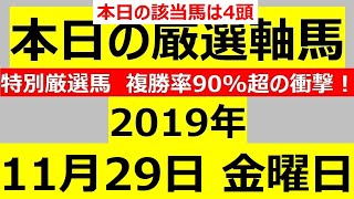 毎日更新 【軸馬予想】■名古屋競馬■2019年11月29日(金)