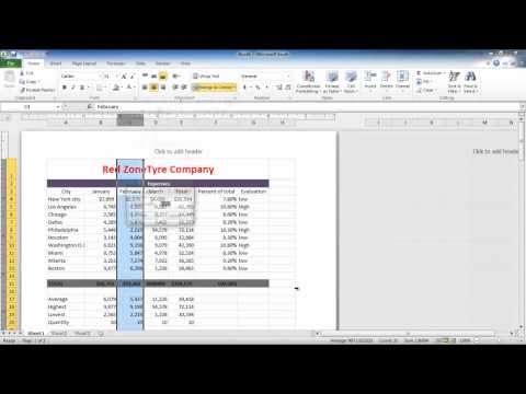 How to adjust columns, rows and text in Excel 2010 How to adjust columns, rows and text in Excel 2010