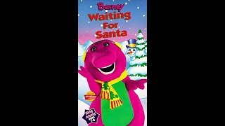 Barney: Waiting for Santa 1996 VHS