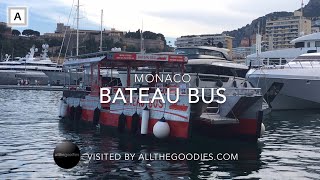 Bateau Bus Electric Harbour Cruise, Monaco | allthegoodies.com