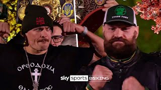 IN FULL! Oleksandr Usyk and Tyson Fury WEIGH IN ahead of rematch ⚖