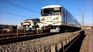 JR東日本：185系 成田山臨時初詣列車 2014.01.10