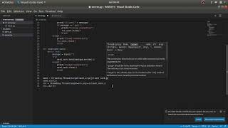 Using Sockets and Threads in Python