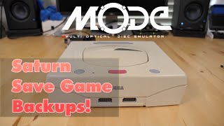 MODE - Now has Sega Saturn Save Game Backups!