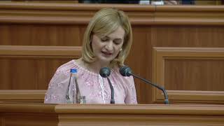 Discursul deputatei Doina Gherman la ședința comună a Parlamentelor Republicii Moldova și României