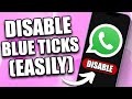 How to Turn OFF Blue Ticks on WhatsApp